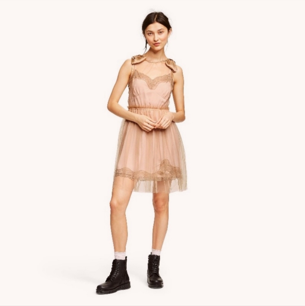 Rodarte for Target blush pink cocktail dress